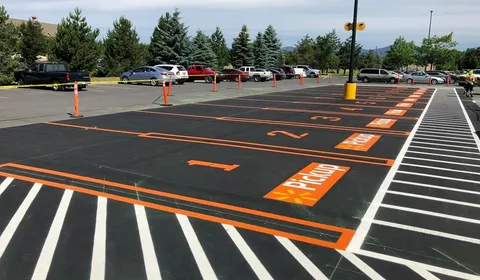 Parking Lot Striping in Tomball TX